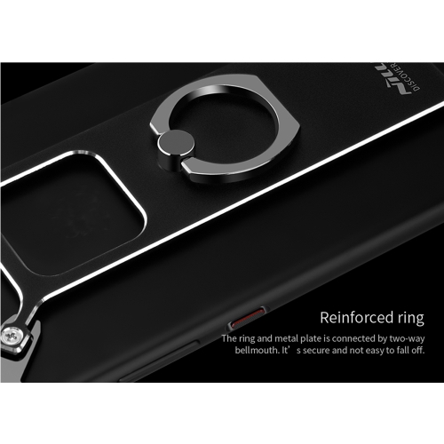 

NILLKIN Barde Metal Case With Ring Holder For HUAWEI P10 Plus Phone Stand Cover Aluminum Alloy Bumper Case