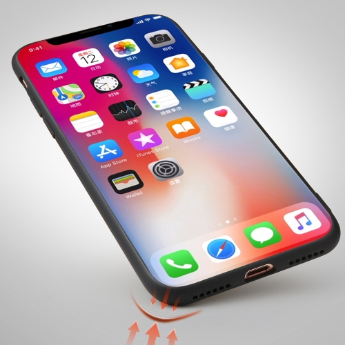 Custodia per cellulare VORSON Bling per iPhone X Protezione integrale Protezione per telefono resistente agli urti