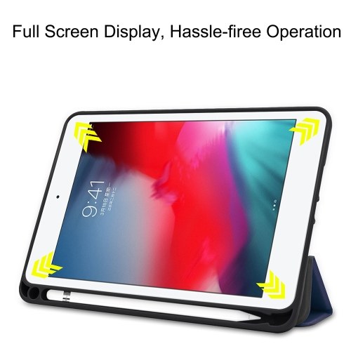 

Tablet Cover Scratch-Free Microfiber Auto Sleep/Wake Function Full Protection Magnetic Case for iPad Tablet Cover Scratch-Free Microfiber Auto Sleep/Wake Function Full Protection Magnetic Case for iPad mini 4