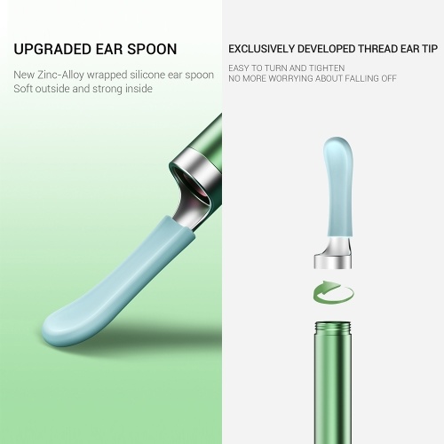 BEBIRD R3 Ear Wax Removal Ear Cleaner WiFi Wireless Otoscope with 3MP FHD Camera Waterproof Endoscope with 6 LED Lights 3.5mm Mini Visual Ear Inspection Camera Silicone Ear Pick Cleaning Kit Compatible with iPhone/iPad/Android Smart Phones/Tablets
BEBIRD R3 Ear Wax Removal Ear Cleaner WiFi Wireless Otoscope with 3MP FHD Camera Waterproof Endoscope with 6 LED Lights 3.5mm Mini Visual Ear Inspection Camera Silicone Ear Pick Cleaning Kit Compatible with iPhone/iPad/Android Smart Phones/Tablets