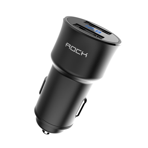 

ROCK H2 Dual USB Автомобильное зарядное устройство