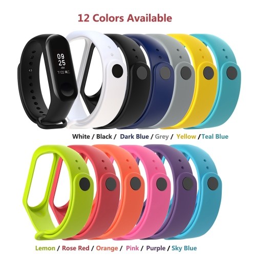 

Replacement 220mm Wriststrap Watch Band for Xiaomi Miband 3 Smart Bracelet
