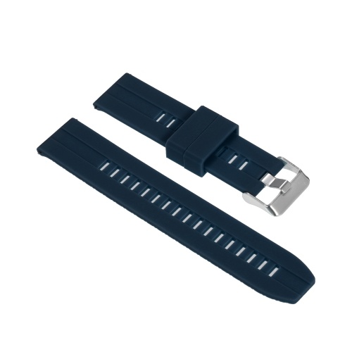 

22mm Silicone Watch Strap Quick Release Watch Band with Buckle Soft Breathable Watchband Wristband Compatible with 22mm Traditional/Smart Watch