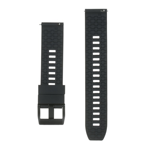 

22mm Watch Band Soft Silicone Quick-Release Strap with Buckle Breathable Watchband Wristband Compatible with 22mm Smart/Traditional Watch