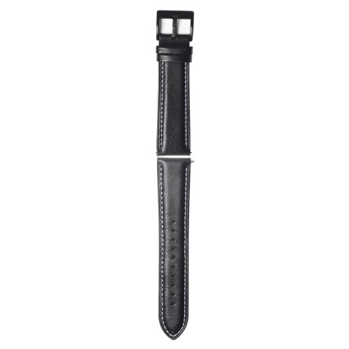 

22mm Genuine Leather Band Quick Release Smart Watch Strap with Buckle Adjustable Wristband for Smart Watch with 22mm Band Width