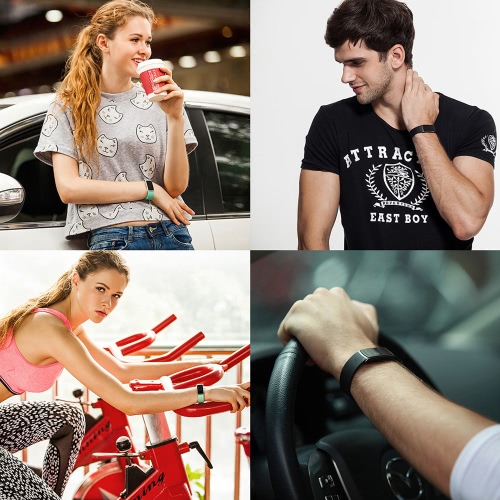 

iwownfit i6 Pro Heart Rate Smart BT Sport Watch Wristband Bracelet 0.73" OLED Call Notification Pedometer Alarm Anti-lost Sleep Monitor Sport Modes for iPhone 6 6S 6 Plus 6S Plus 7 Plus Samsung S6 S7 edge S8 Android 4.4 iOS 8.0 or above