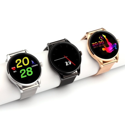 

K88 Smart Band Smart Bracelet Smart Watch Heart Rate Sleep Monitor Intelligent Reminder Anti-lost Remote Control Sports Tracker Call Reject Messages IPS 3D 1.22" Big Screen 300mAh Large Battery