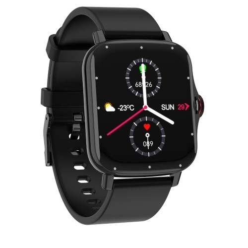 LEMFO FM08 Smart Bracelet 1.69'' IPS Full-Touch Screen BT Call Health Monitor Multiple Sports Mode Strong Endurance Compatible with Android iOS
LEMFO FM08 Smart Bracelet 1.69'' IPS Full-Touch Screen BT Call Health Monitor Multiple Sports Mode Strong Endurance Compatible with Android iOS
