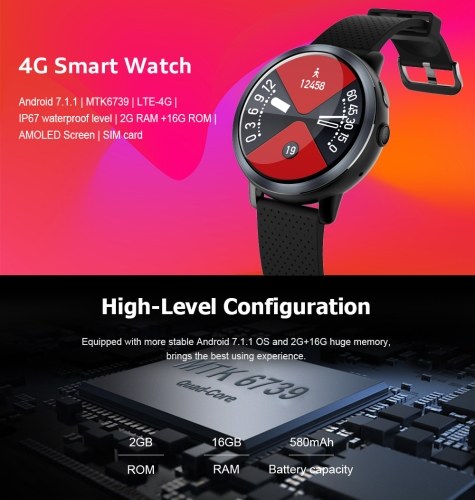 

LOKMAT L29 4G LTE Smart Watch Phone