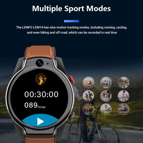 

LEMFO LEM14 1.6-Inch IPS Screen 4G Smart Watch（SIM Card）