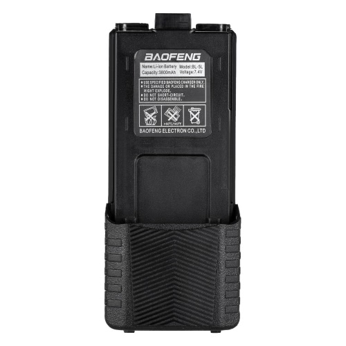 BAOFENG BL-5L High Capacity 7.4V 2100mAh Li-ion Extended Battery for Baofeng UV 5R UV-5R Two-way Radio Batteries