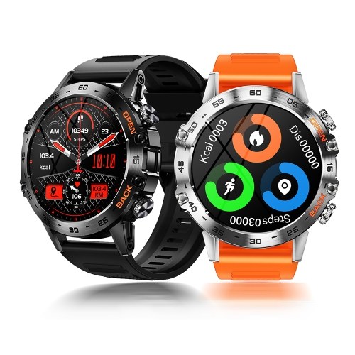 K52 Smart Watch with BT Call for Android/iOS 1.39-inch Large IPS Screen Smartwatch 