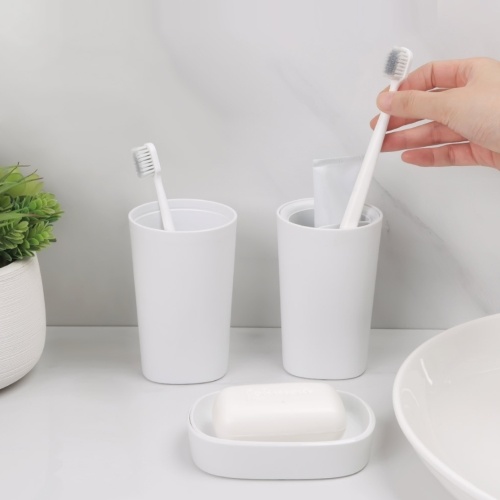 QUANGE Tazze per lavare Spazzolino da denti e dentifricio Organizzatore Scatola per sapone Palle da doccia di Xiaomi Youpin