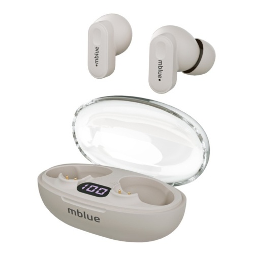 

mblue AR01 True Wireless Earbuds BT Наушники-вкладыши со светодиодным дисплеем Шумоподавление Спортивные наушники Встроенный микрофон Звонки без помощи рук