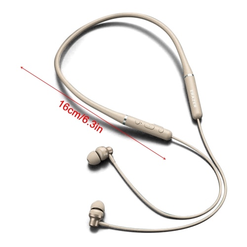 XE05Max Halsband BT Ohrhörer Magnetischer drahtloser In-Ear-Kopfhörer mit Stereomikrofon IPX5 Wasserdichte Rauschunterdrießung Sport-Headsets
