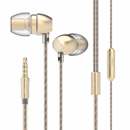 UiiSii HM7 Casque Filaire Puissant Stéréo Basse Écouteurs 3.5mm In-Ear Écouteurs avec Microphone