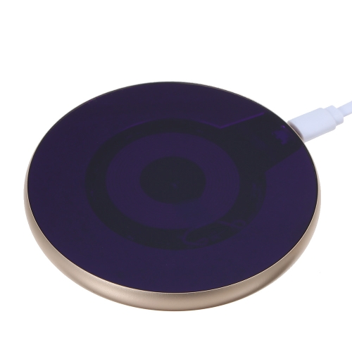 

Universal Wireless Charger Pad Samsung S8 Note8 Apple Iphone Vehicle Transmitter Smart Chip Transparent Quick Charging Multifunction