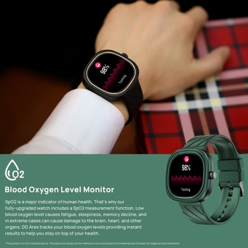 

DOOGEE DG Ares 1.32 Inches Retina Level Round Screen Smart Watch