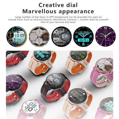 G98 Smart Watch: 1.43-inch Full Touch Screen, Health Monitoring, Exercise Records, for Android & iOS