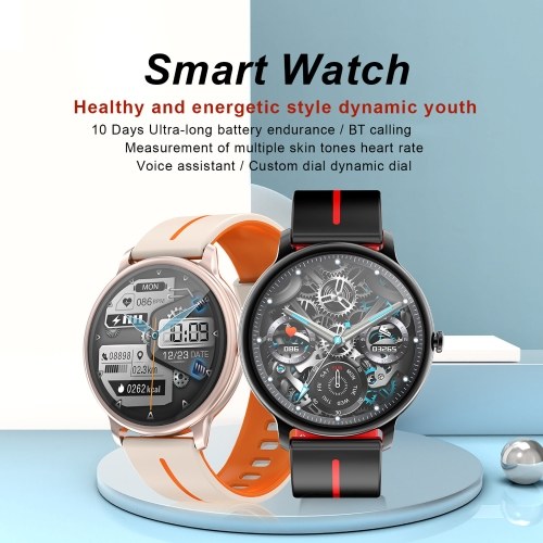 G98 Smart Watch: 1.43-inch Full Touch Screen, Health Monitoring, Exercise Records, for Android & iOS
