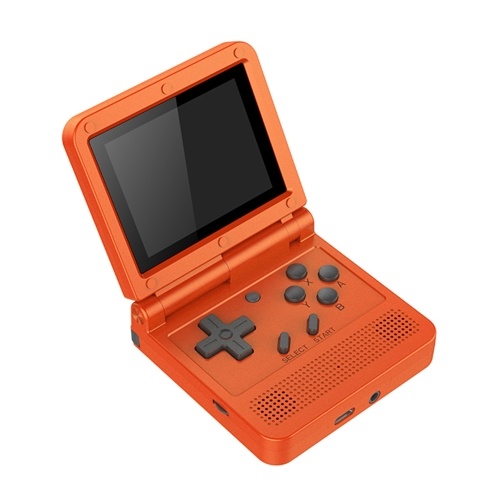 

Powkiddy V90 Handheld Game 3.0-inch IPS High-clear Screen Open Source Mini Folding Flap Game Console