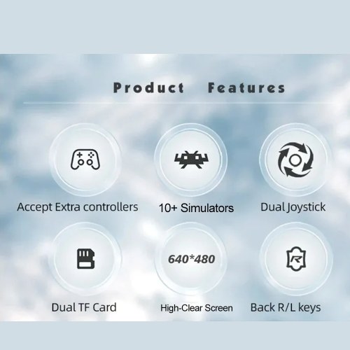 NEW R36S Handheld Game Console 3.5-inch IPS 640x480 High-clear Screen with OTG Interface Game Console 