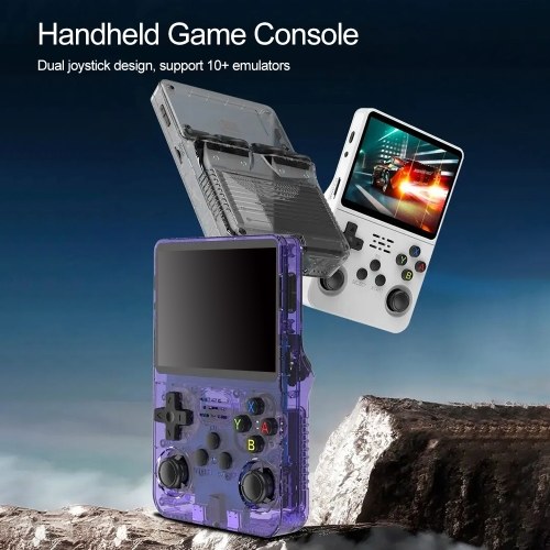 NEW R36S Handheld Game Console 3.5-inch IPS 640x480 High-clear Screen with OTG Interface Game Console 