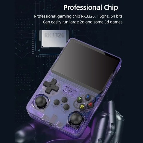 NEW R36S Handheld Game Console 3.5-inch IPS 640x480 High-clear Screen with OTG Interface Game Console 