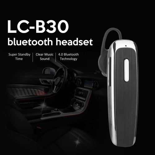 

New Bee LCB-30 In-ear Earphone Mini Wireless Business Sport Stereo BT 4.0 Headphone Headset Running Hands-free Pair/off/on Receive