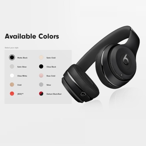 

Beats Solo 3 Wireless On-Ear Headphones