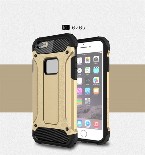 

For iPhone 6 Case / iPhone 6S Case Slim Fit Dual Layer Hard Back Cover Bumper Protective Shock-Absorption & Skid-proof Anti-Scratch Case for Apple iPhone 6 / 6S 4.7 inch