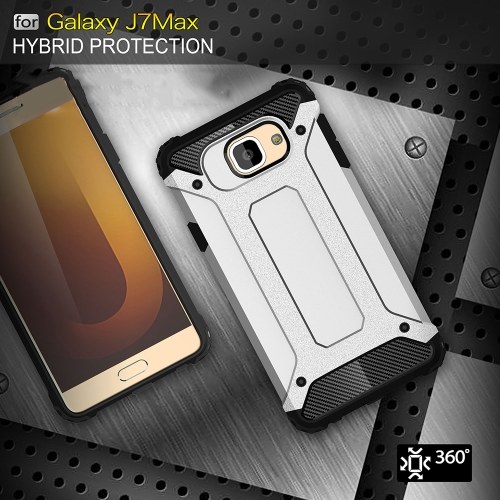 

For Samsung Galaxy J7 Max Case Slim Fit Dual Layer Hard Back Cover Bumper Protective Shock-Absorption & Skid-proof Anti-Scratch Case 5.7 inch