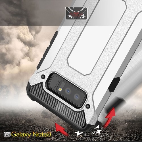 

For Samsung Galaxy Note 8 Case Slim Fit Dual Layer Hard Back Cover Bumper Protective Shock-Absorption & Skid-proof Anti-Scratch Case 6.3 inch