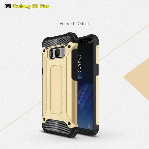 

For Samsung Galaxy S8 Plus Case Slim Fit Dual Layer Hard Back Cover Bumper Protective Shock-Absorption & Skid-proof Anti-Scratch Case 6.2 inch