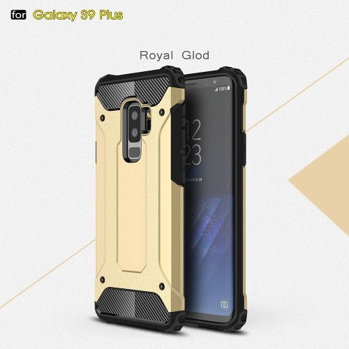 

For Samsung Galaxy S9 Plus Case Slim Fit Dual Layer Hard Back Cover Bumper Protective Shock-Absorption & Skid-proof Anti-Scratch Case 6.2 inch