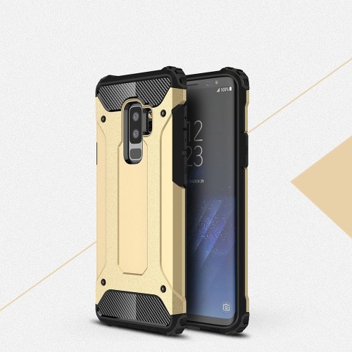 

Для Samsung Galaxy S9 Plus Case Slim Fit Dual Layer Hard Back Cover Bumper Защитный амортизатор и противоскользящий корпус для защиты от царапин 6.2 inch