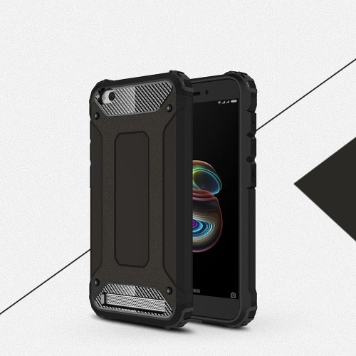 

Для Xiaomi Redmi 5A Корпус Slim Fit Dual Layer Hard Back Cover Bumper Защитный амортизатор и противоскользящий корпус для защиты от царапин 5.7 дюйма