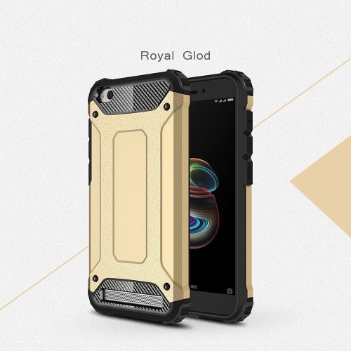 

For Xiaomi Redmi 5A Case Slim Fit Dual Layer Hard Back Cover Bumper Protective Shock-Absorption & Skid-proof Anti-Scratch Case 5.7 inch