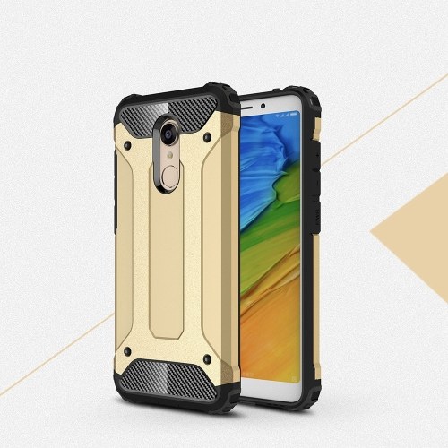 

Для Xiaomi Redmi 5 Plus Case Slim Fit Dual Layer Hard Back Cover Bumper Защитный амортизатор и противоскользящий корпус для защиты от царапин 5.99 дюйма