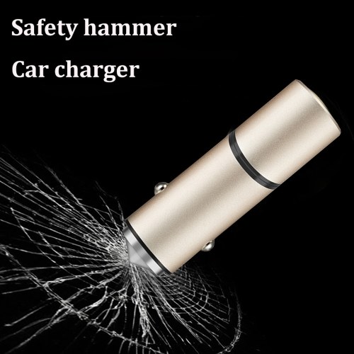 

OSCOO 001 USB Charger Quick Charge 3.0 2.0 Mobile Phone Charger Fast Car Charger for Samsung Xiaomi Tablet Charger Safety Hammer