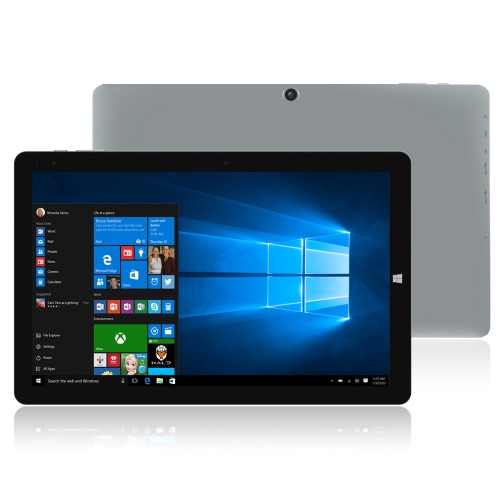 Chuwi HiBook Tablet PC Dual Boot Kirsch Trail Z8300 Android 5.1 / Windows-10 Ultra-Slim 8.5mm Ganzmetall-Quad-Core-10.1 