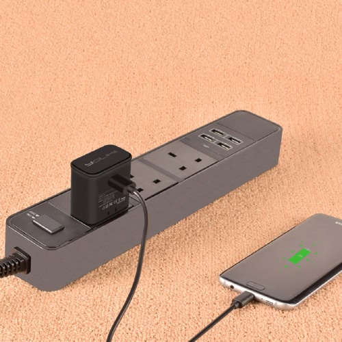 

YoLike K6 Universal Charging Plug Power Adapter Quick Charge Fast Charge for Samsung Note 5 Xiaomi 5 Low Power Consumption Portabl