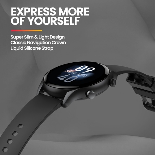 Zeblaze Btalk 3 Plus Smartwatch with Crystal-Clear 1.39-inch Color Display, Heart Rate & Fitness Tracker 