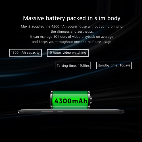 

UHANS MAX 2 4G LTE Mobile Phone 6.44 Inch FHD 4GB RAM+64GB ROM