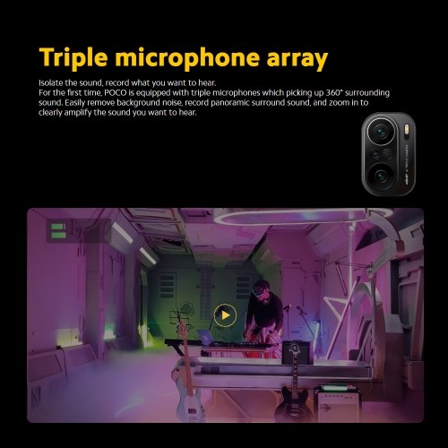 

Global Version Xiaomi POCO F3 5G Mobile Phone