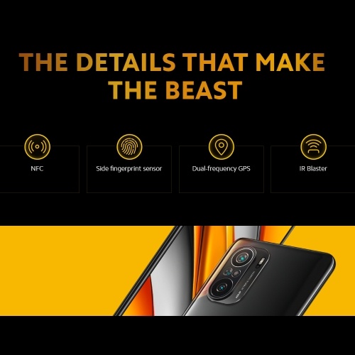 

Global Version Xiaomi POCO F3 5G Mobile Phone