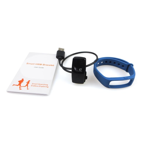 

ID107 Smart BT Sport Watch Wristband Bracelet 0.49" OLED Non-touch Screen Incoming Call Notification Pedometer Alarm Anti-lost Rem