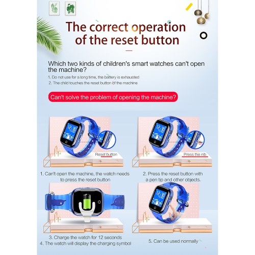 

Kid Smartwatch Phone with SIM Card Slot for Children