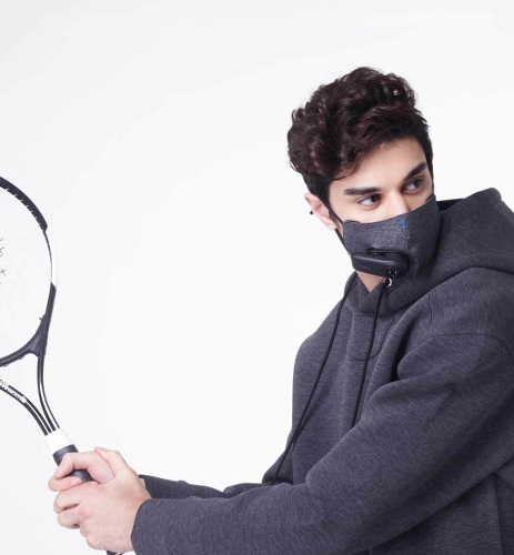 

Xiaomi Purely Anti-Pollution Air Sport Mask с PM2.5 550mAh Перезаряжаемый фильтр Трехмерная структура Отличная очистка