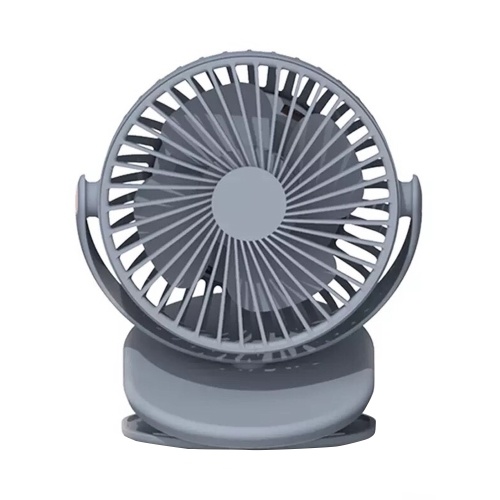 

SOLOVE Clipping-on or Vertical Use Fan 360 Degree Wind Direction Type-C Charging 2000mAh Rechargeable Clip Fan 3-level Speed Silent Small Air Cooler